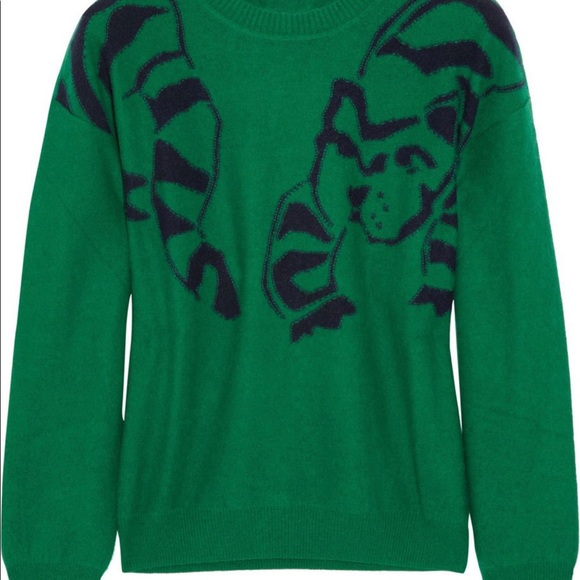 SONIA BY SONIA RYKIEL Wool Raccoon Blend Sweater - Picture 3 of 5